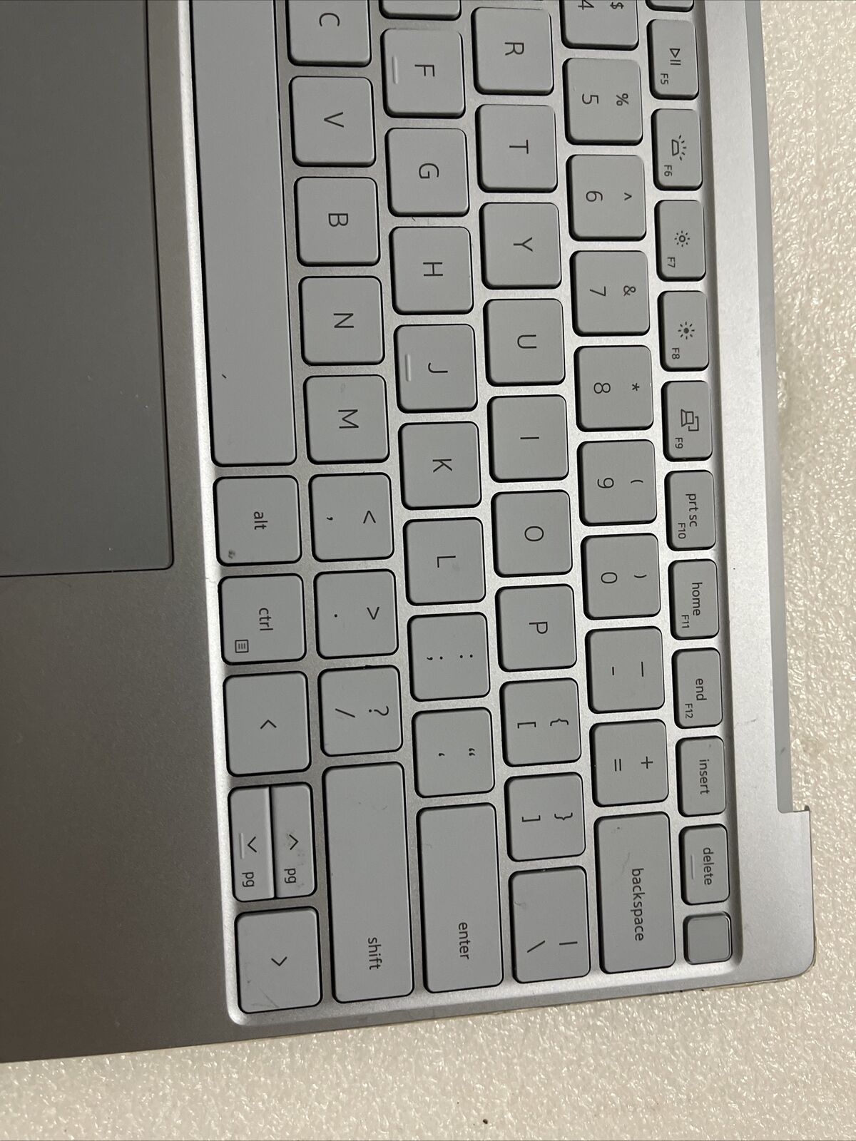 Genuine Dell XPS 9315 Touchpad Palmrest Keyboard Spkers SkyBlue TKH4F DGNXW H1B5