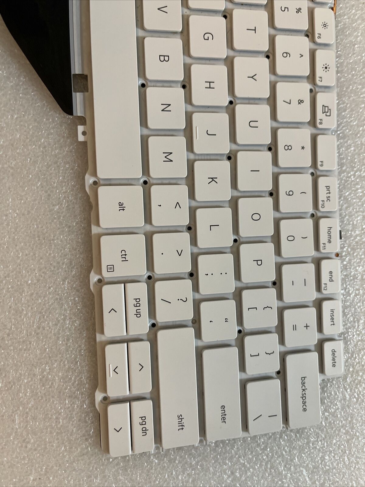 Genuine Dell OEM XPS 7390 9310 2in1 Backlit Keyboard White WW39R VKJ01 XD3H3 N1