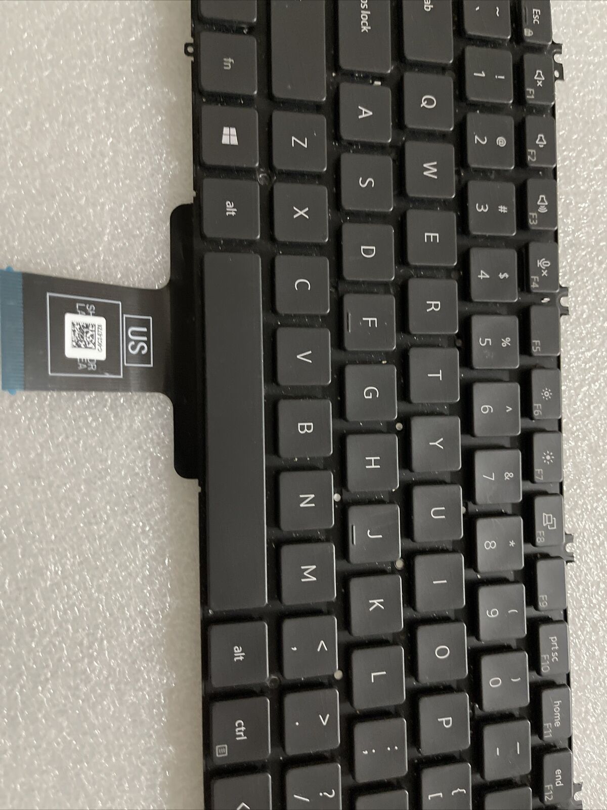DELL Precision 7550 7560 7750 7760 Laptop Non Backlit Eng Keyboard 1WYH2 FAB