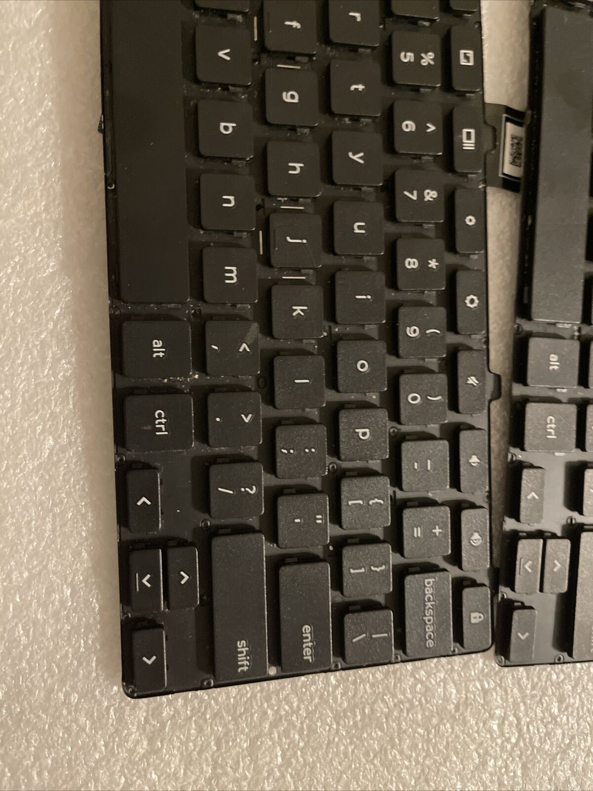 Lot of 2 Dell Chromebook 3100 5190 2in1 Laptop US Eng Keyboard No Bezel H06WJ H2
