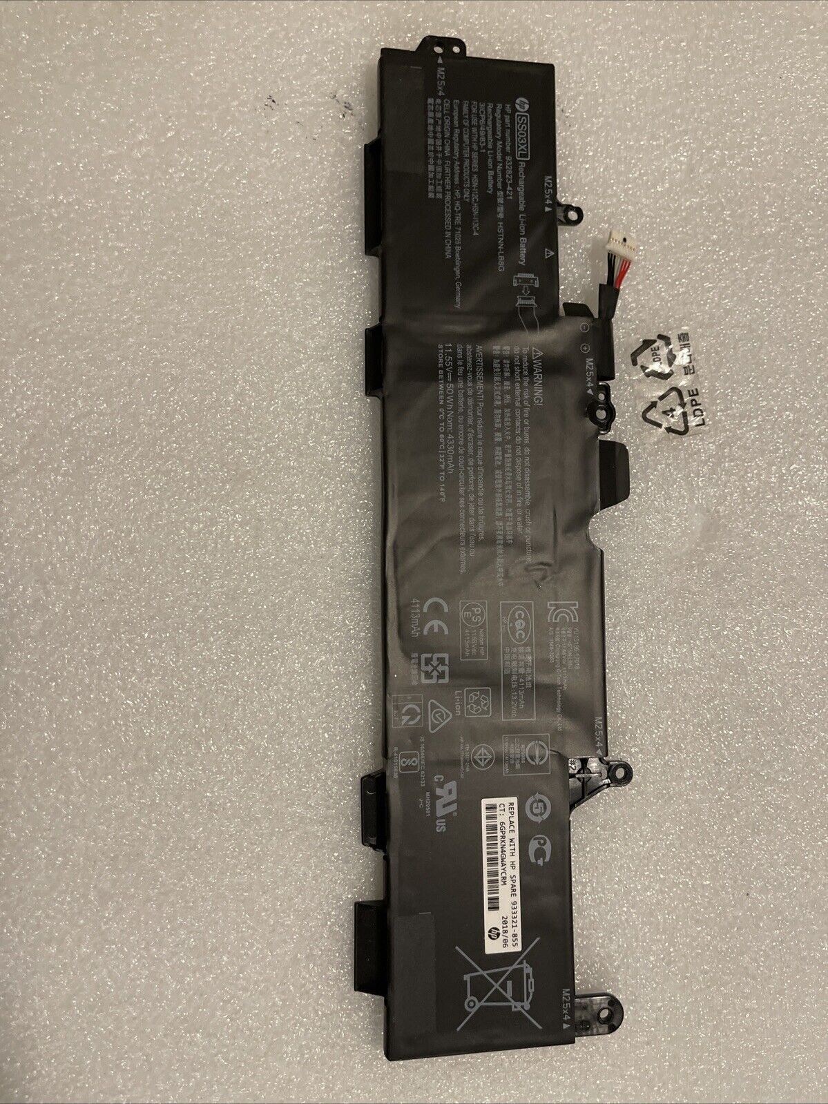 HP EliteBook Laptop Battery 840 G5 G6 730 735 740 G5 933321-855 SS03XL