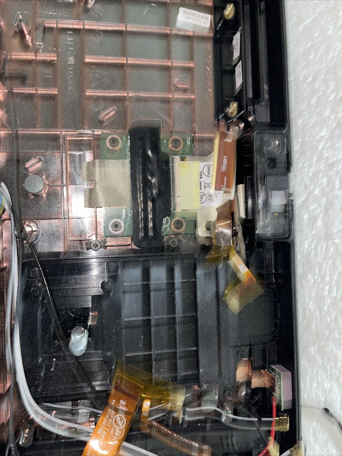 Dell Latitude 7220 Rugged Extreme Tablet Bottom Cover Extras X8JMD 0WCGW LP K1
