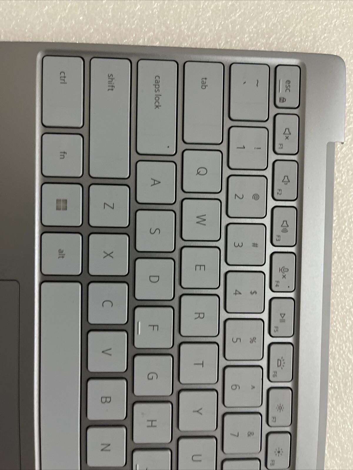 Dell XPS 9315 Laptop Palmrest Touchpad US Keyboard Speakers Sky Blue TKH4F N4P9