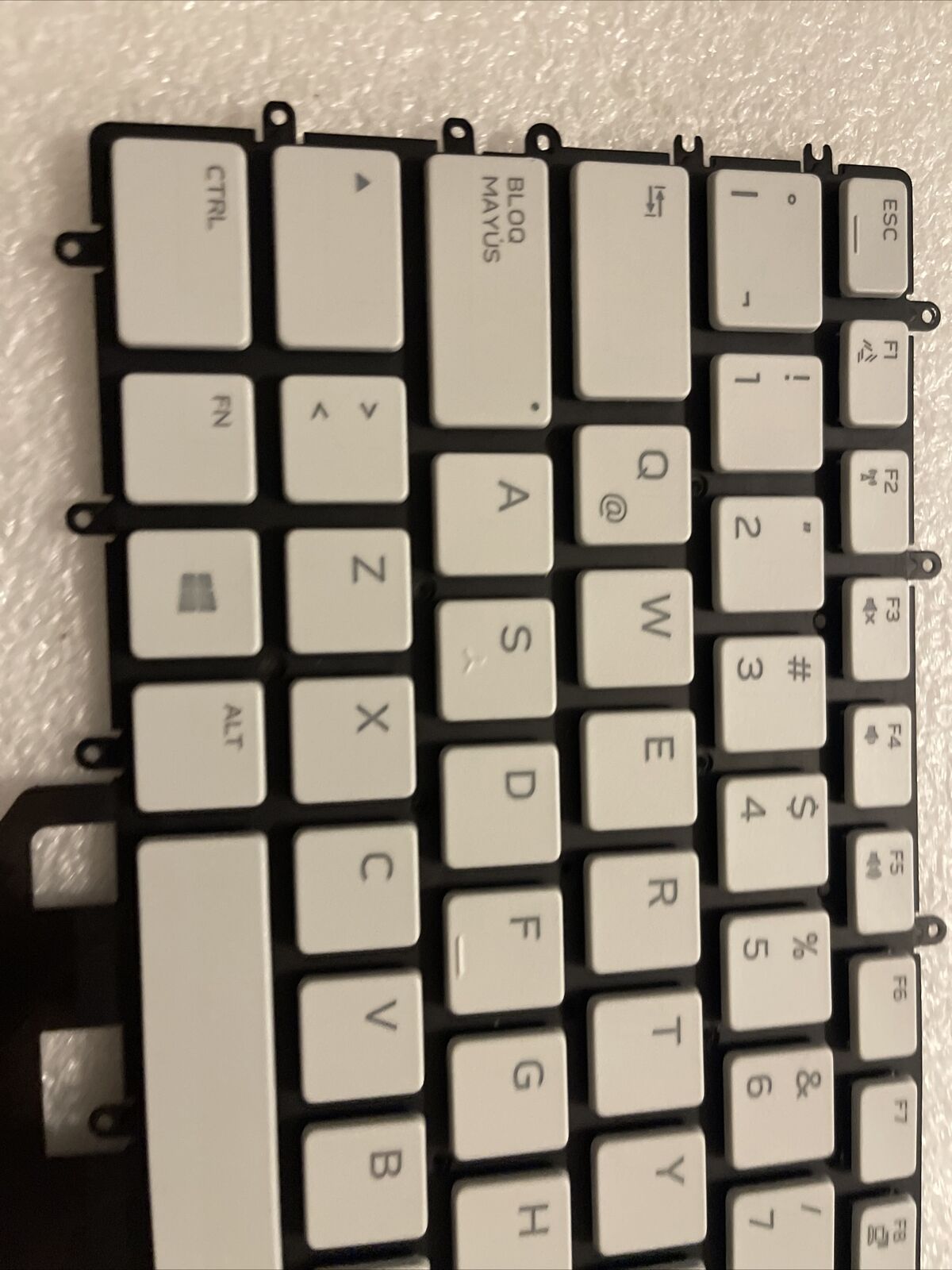 DELL ALIENWARE M17 R2 SERIES BACKLIT SPANISH LAPTOP KEYBOARD 92YH6 GM8NC K1 B3