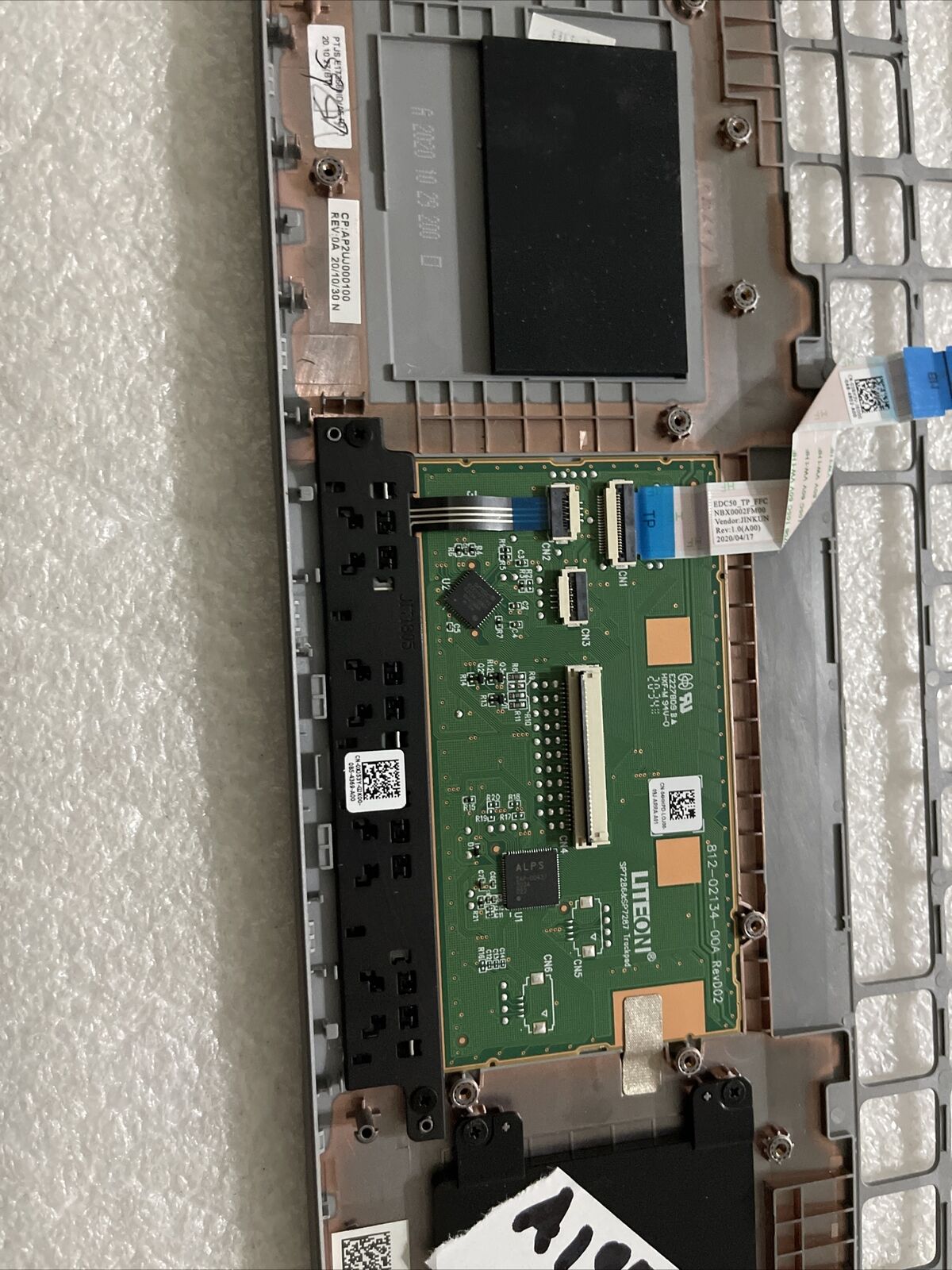 Dell Latitude 5510/Precision 3550 Laptop Palmrest Touchpad  A1999A H4 A1