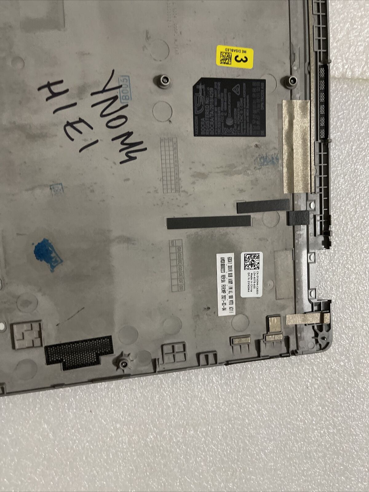 Genuine Dell Latitude 7420 E7420 Bottom Base Cover 0YN0M4 YN0M4 H1E1B3 Grade B
