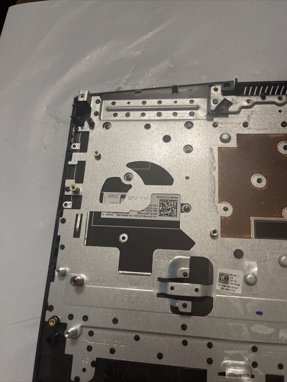 Oem Dell G5 SE 5505 LCD Palmrest spanish Keyboard Assembly T93MY 0T93MY P7