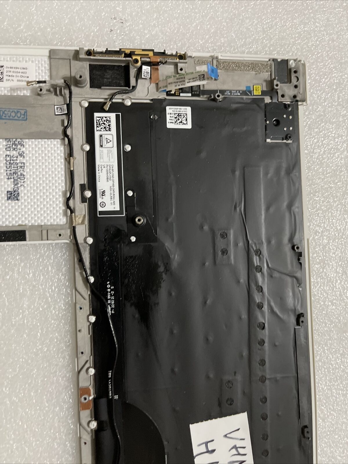 Dell  XPS15 9510 9520 Precision 5570 5580 C palmrest with keyboard 0vhn0D N1 P5
