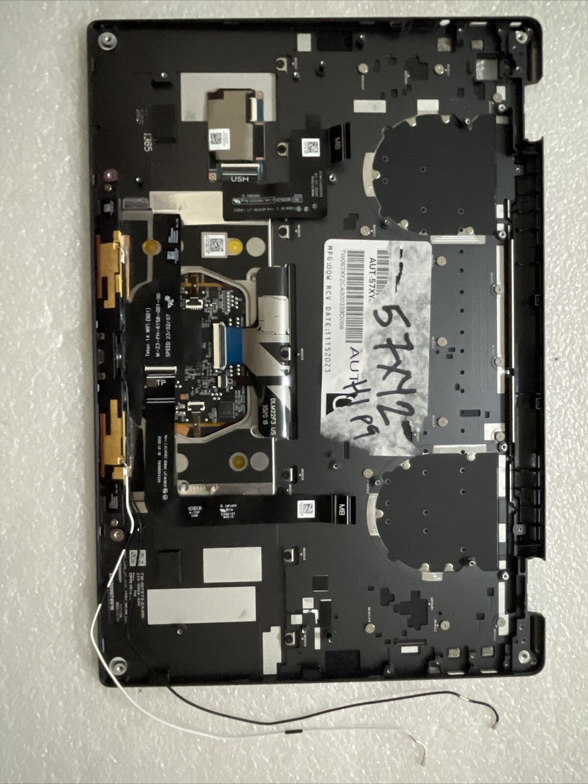 Dell Latitude 9440 2IN1 Palmrest Touchpad W/ Backlit US keyboard 57XY2 H1 P9