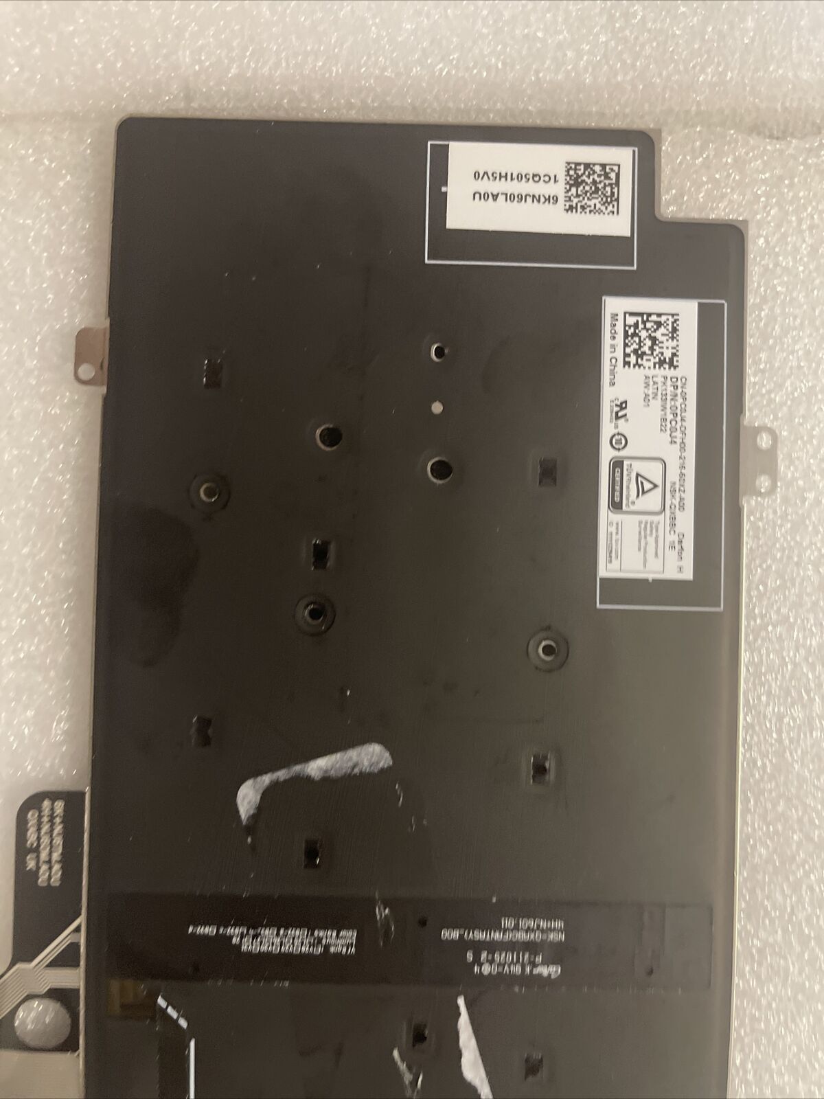 New Genuine DELL latitude 7420 BACKLIT Spanish Latin Keyboard