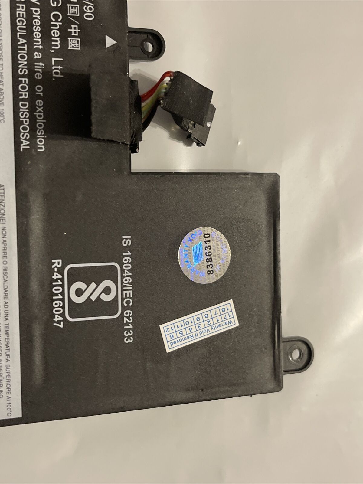 Genuine Lenovo   Laptop Battery 01AV443 P/N: SB10K97595 FRU: 01AV442 ata X7
