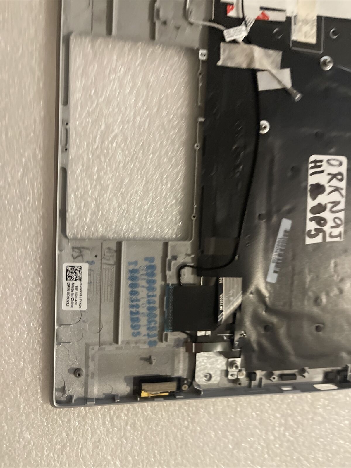 DELL Inspiron 13 7391 Laptop 2in1 Palmrest Us Englis Backlit Keyboard RKN9J H1P5