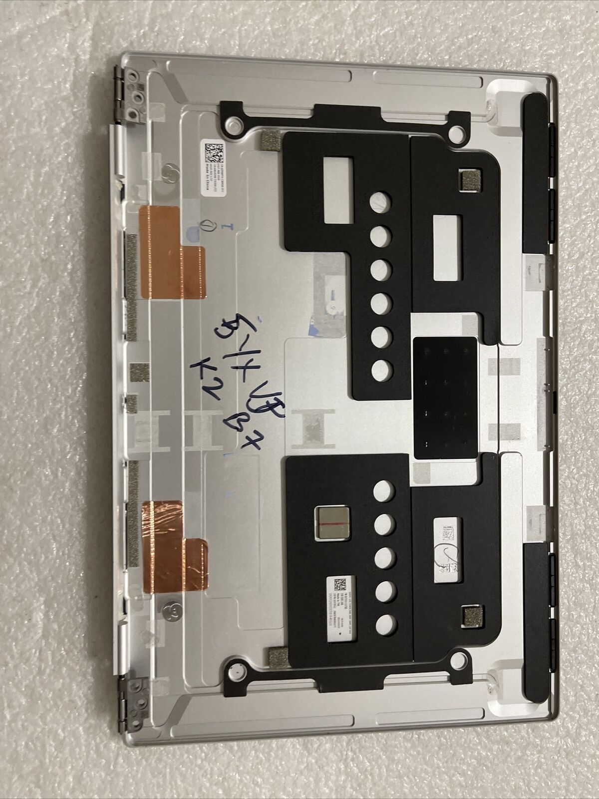Dell XPS Plus 9320 OLED LCD Back Cover Hinges  Platinum  29WPH 5YXVJ K2 B7