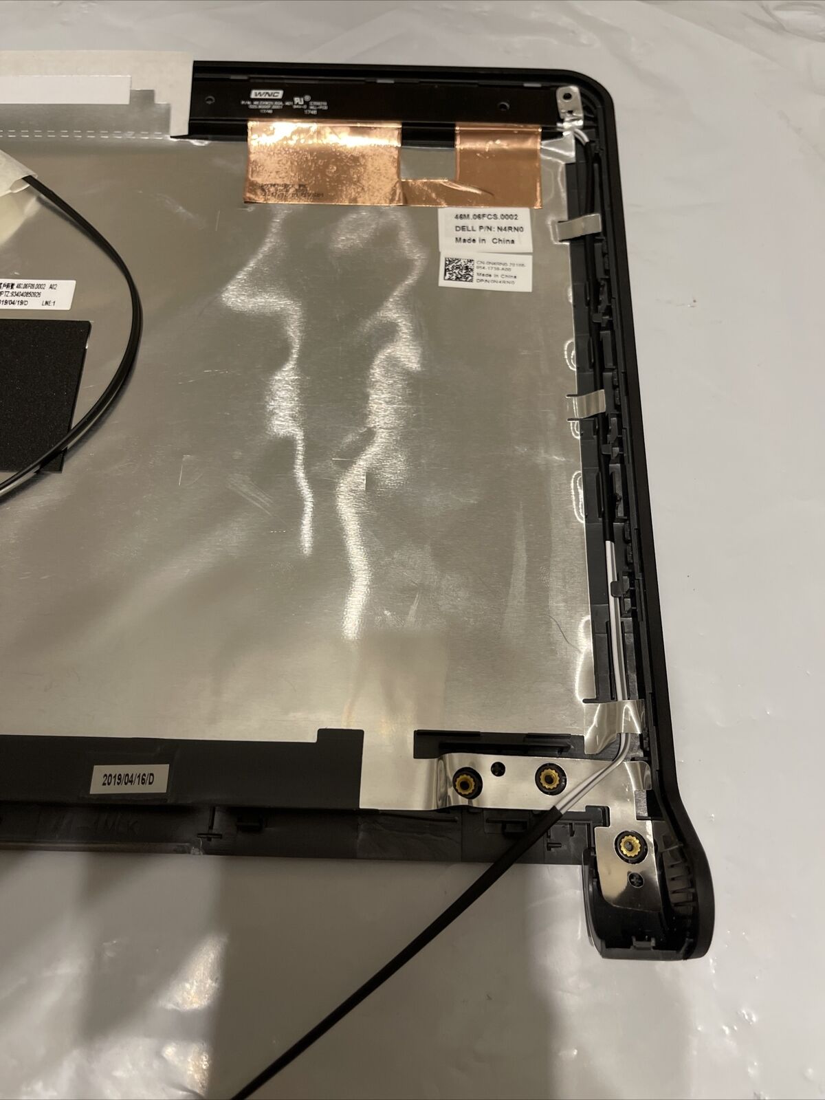 Genuine Dell Latitude 3350 LCD Back Cover Lid 46M.06FCS.0002 N4RN0 0N4RN0 C2
