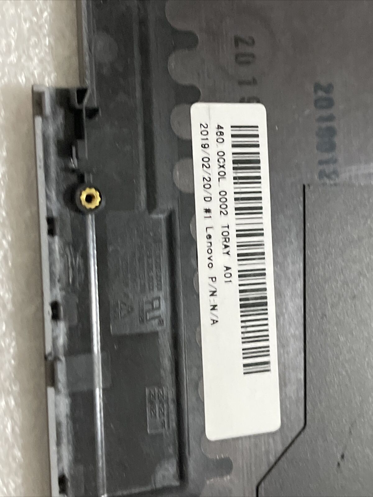 OEM Lenovo Thinkpad X1 Yoga 3rd Gen LCD Back Cover 460.0CX0L.0002 01AY948 H1 N1