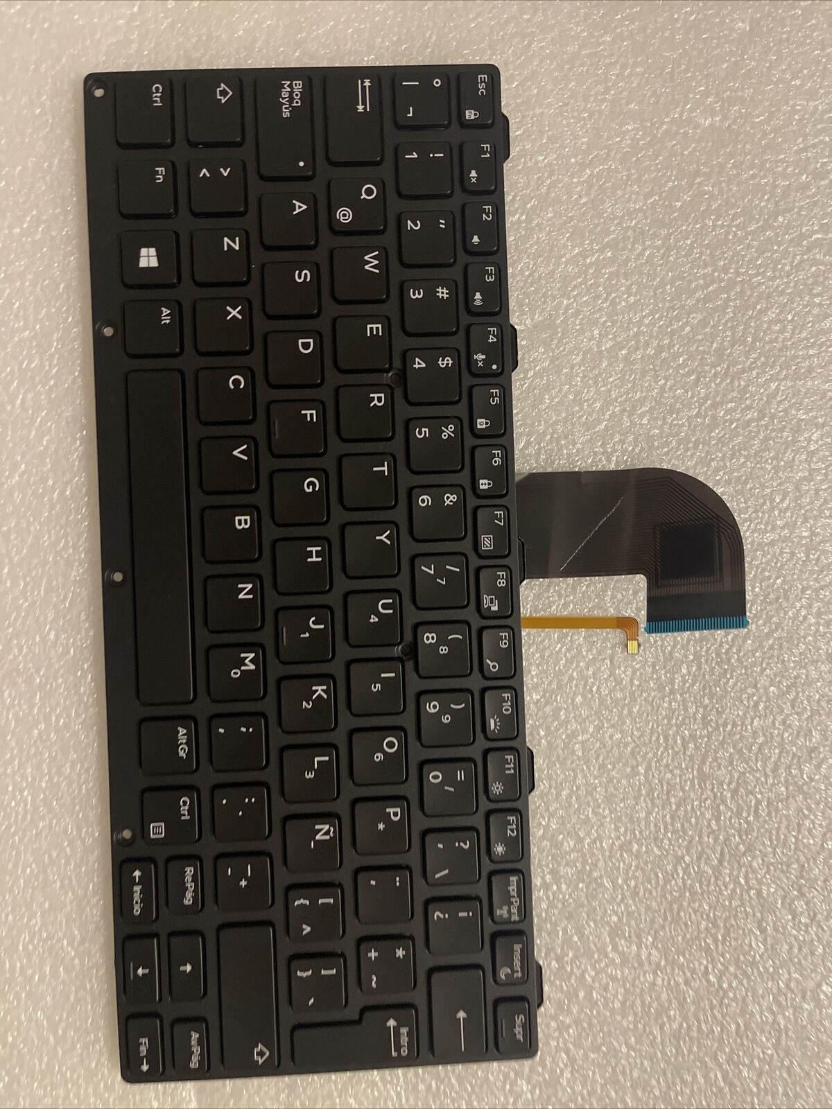 New Dell Latitude Rugged 5404 7404 7204 7214 SPANISH BACKLIT KEYBOARD 92HF3