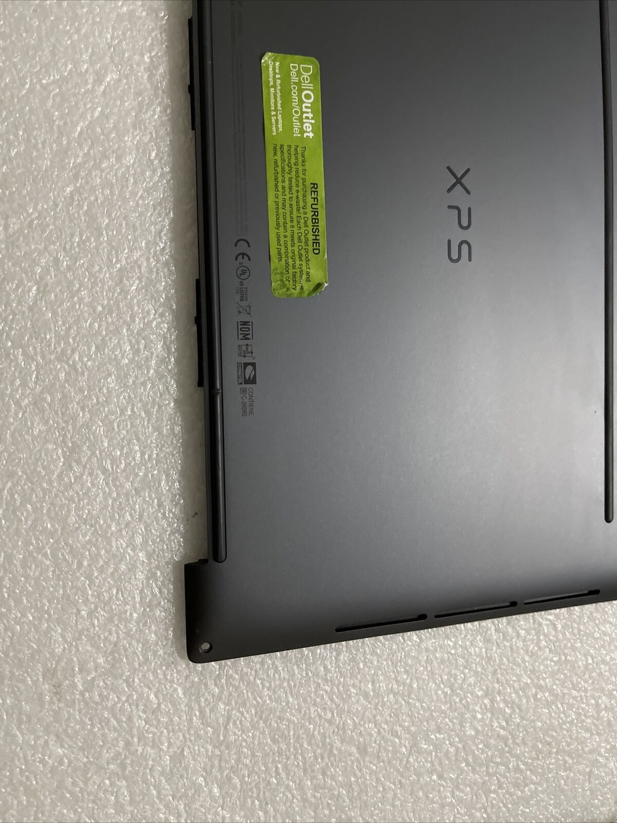 Oem Dell XPS 13 Plus 9320 Bottom Base Cover Gray AM30M000622 4JVX5 04JVX5 H1 C6