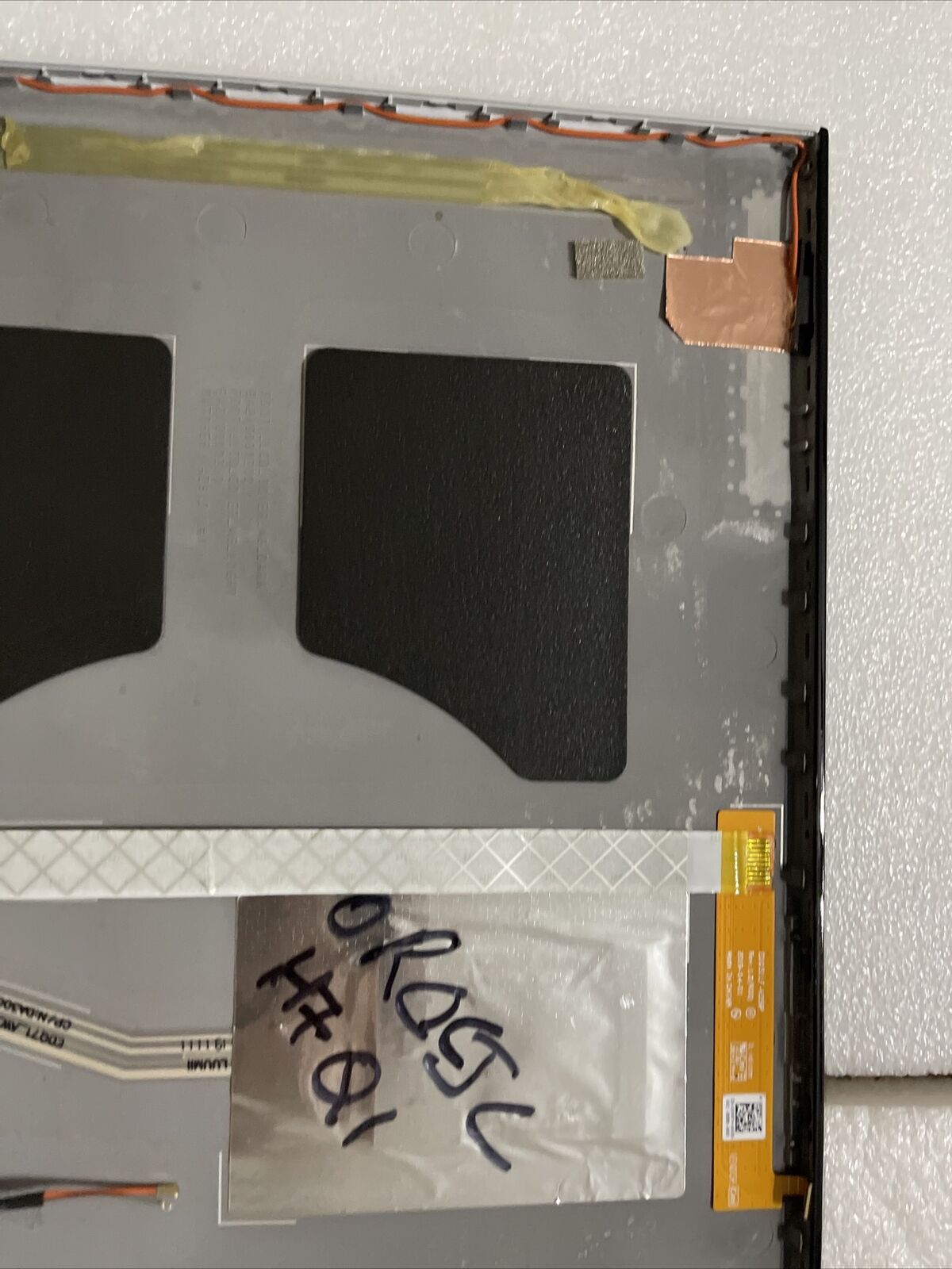 Oem Dell Alienware M17 R3 LCD Back Cover 17.3 White 0R0CJC R0CJC H7 Q1