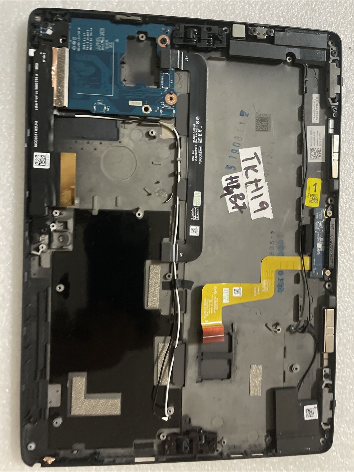 GENUINE DELL  LATITUDE 12 5290 LCd Top Back Cover Extras Black T17G TKR19 H4 B7