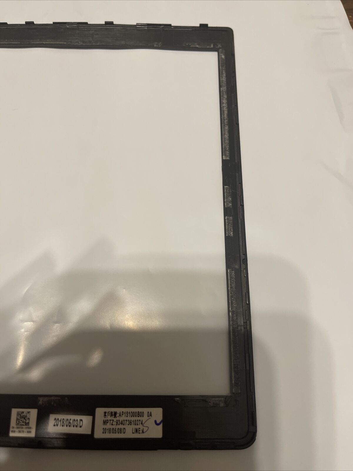 GENUINE Dell Latitude 7480 Laptop LCD Bezel Webcam Port Black LED P/N 097D9  N1