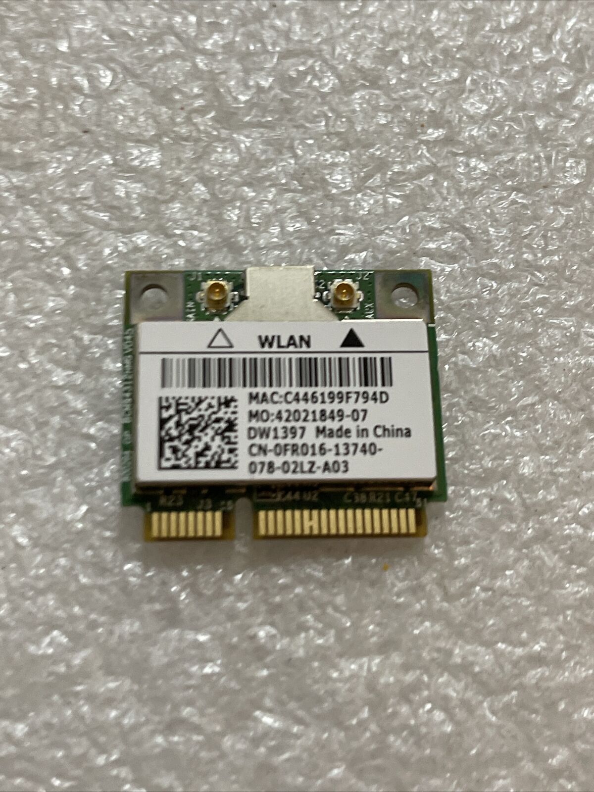 New DELL/Broadcom BCM94312HMG 0FR016 0KW770 laptop WiFi card