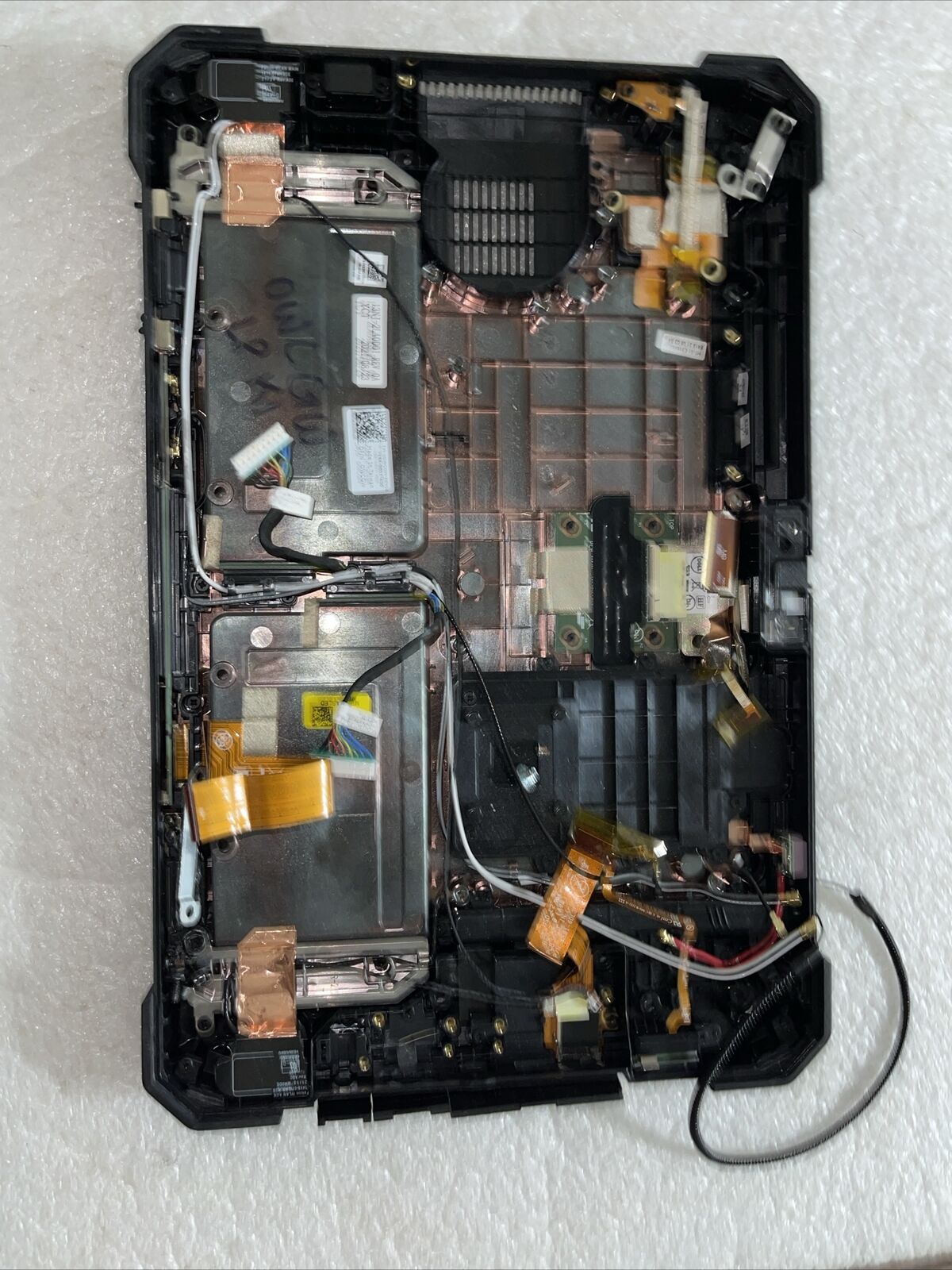 Dell Latitude 7220 Rugged Extreme Tablet Bottom Cover Extras X8JMD 0WCGW LP K1