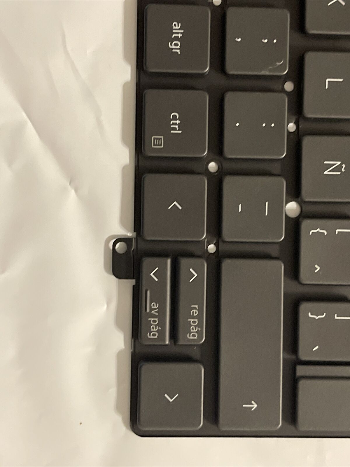 Dell Latitude 7420 Backlit Spanish Latin  AZERTY layout Keyboard -K5XT4 K4WGN