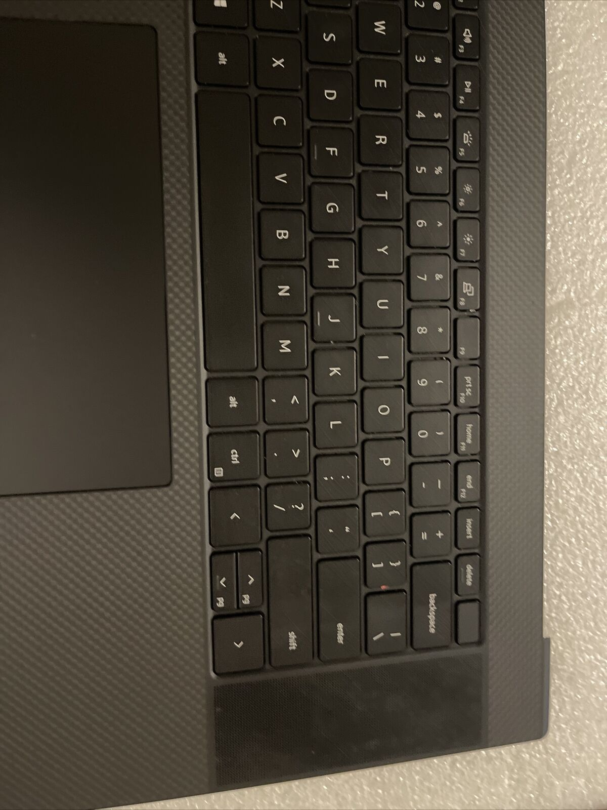 Genuine Dell XPS 17 9710 Palmrest Touchpad US/EN Backlit Keyboard  W20R5 N2 P5