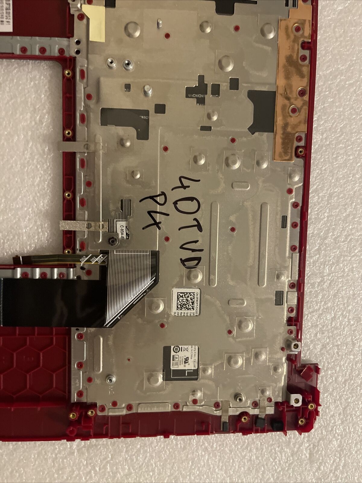 DELL Inspiron 14 5480 5488 5485 Laptop Palmrest Spanish BCL Keyboard 4dtvd P4