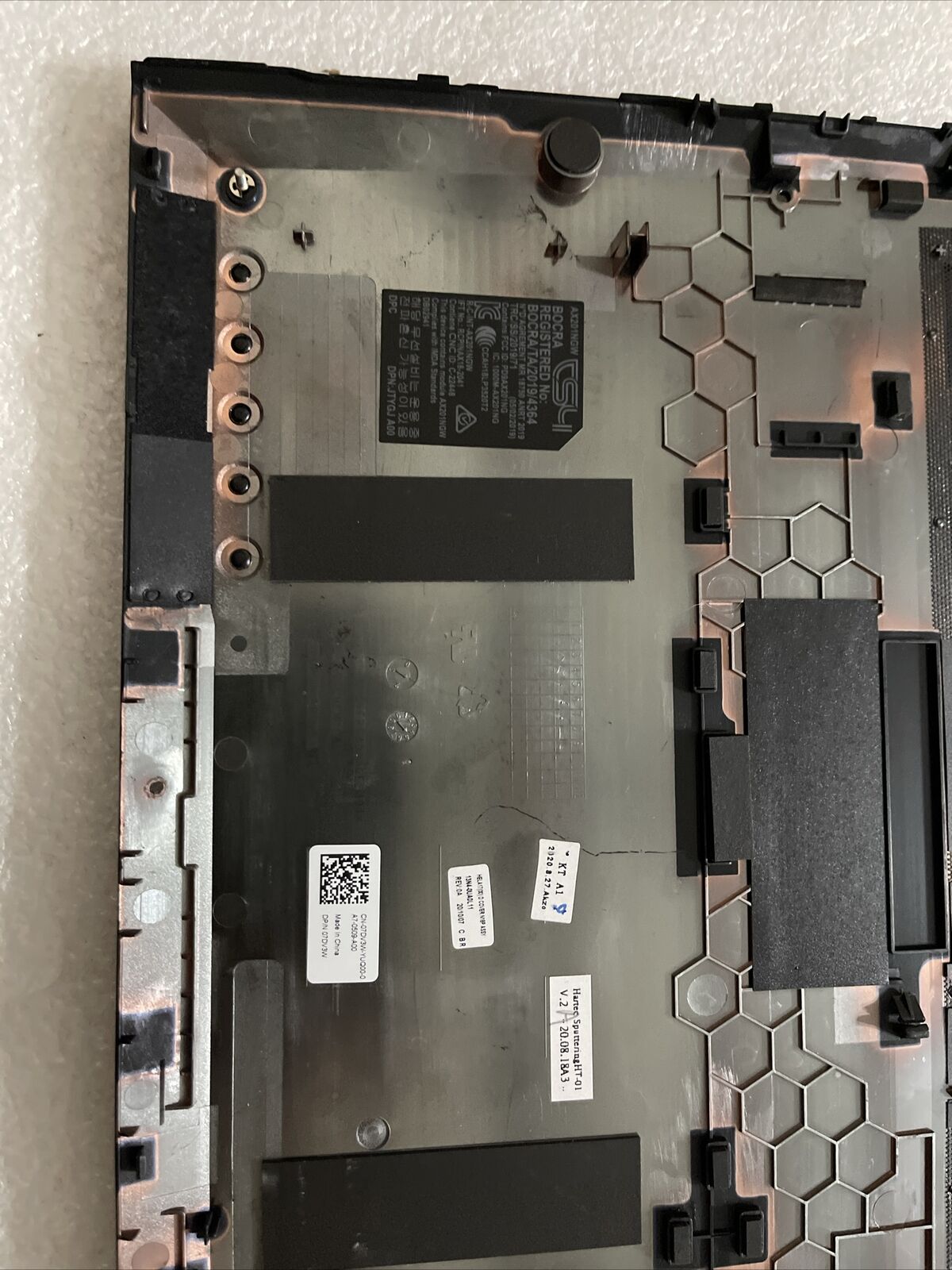 Genuine Dell G Series G7 7790 Laptop Bottom Base Cover 7DV3W 07DV3W P8 C4