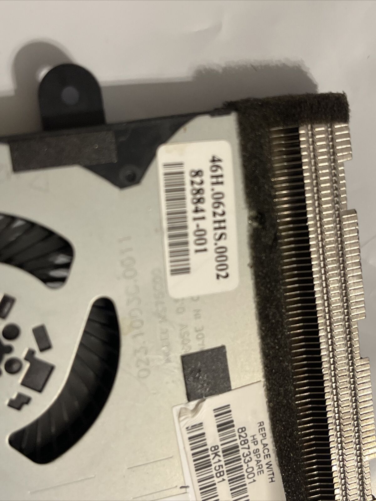 HP ENVY X360 15-W103NA Notebook Fan Heatsink  828733-001 8K15B1 828841-001 ata