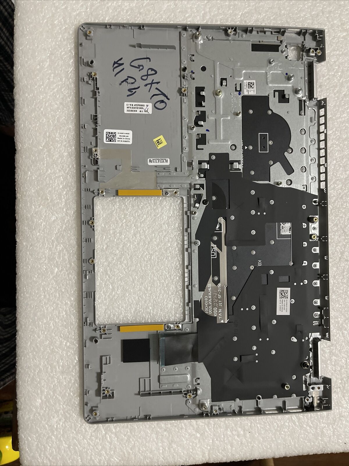 Dell Inspiron 15 3510 15.6 Palmrest US Non Backlit Keyboard MM6M3 G8XT0 H1 P4