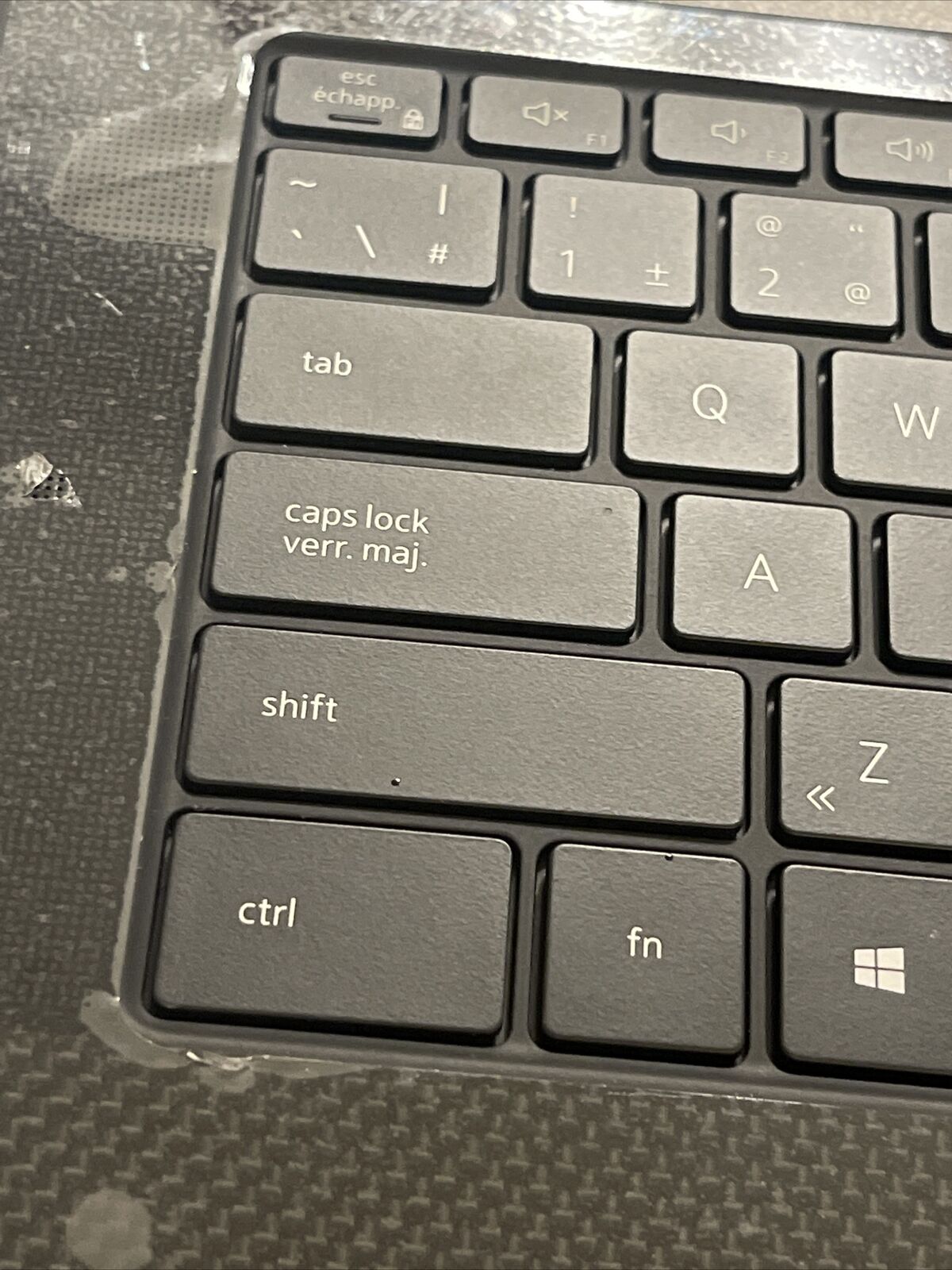 French Dell OEM XPS 9500 Touchpad Palmrest french Keyboard  6JV4G 06JV4G 18 P3