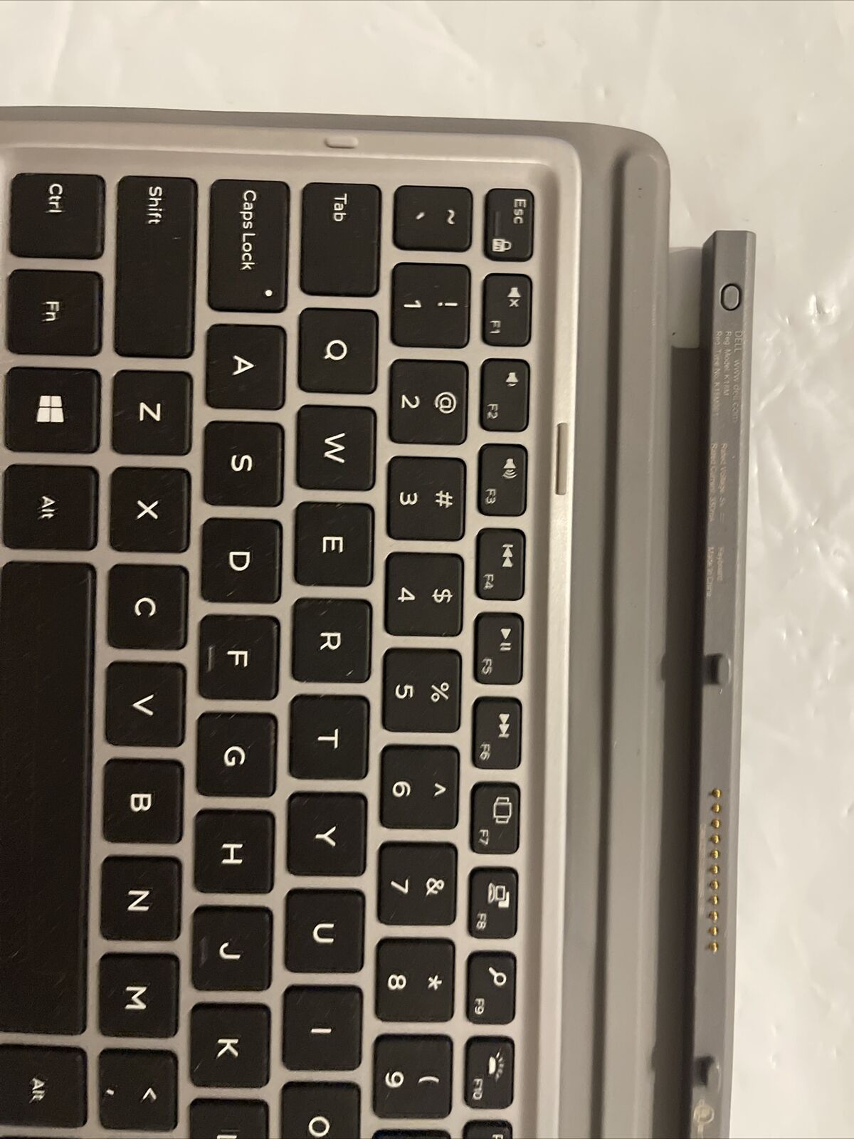 Genuine Dell Latitude 7200 7210 2-in-1 Tablet Travel Mobile Keyboard 24D3M H1 B5