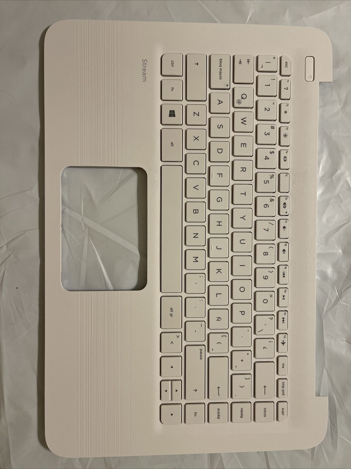 New Genuine HP Stream 14-AX 14-CB Palmrest TouchPad with Keyboard 910180-161 HP4