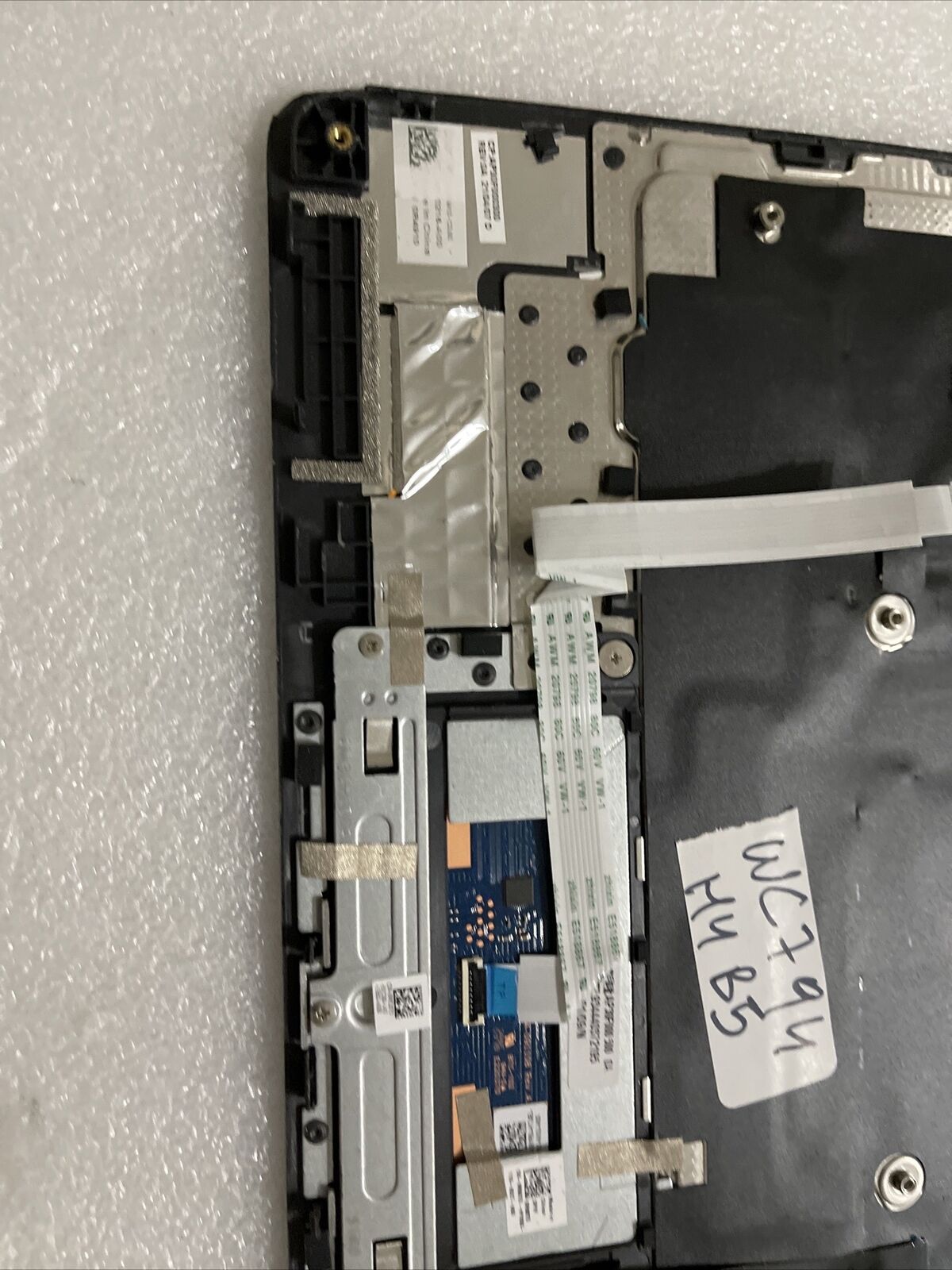 Genuine Dell Latitude 3120 US Keyboard Palmrest Touchpad P6149 R4910 WC794 H4B5