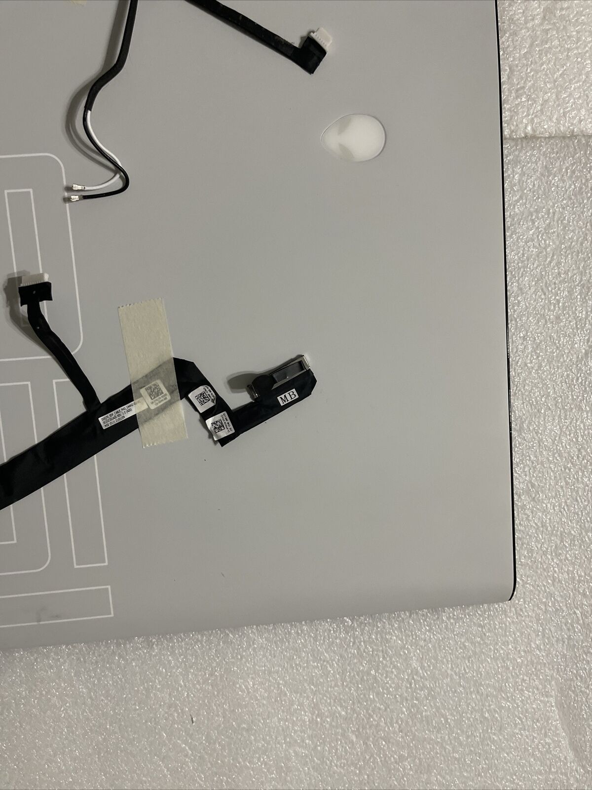 Genuine Dell Alienware Area 51m R2 UHD LCD Screen Asembly GF49X 74D90 1G01T R1L6