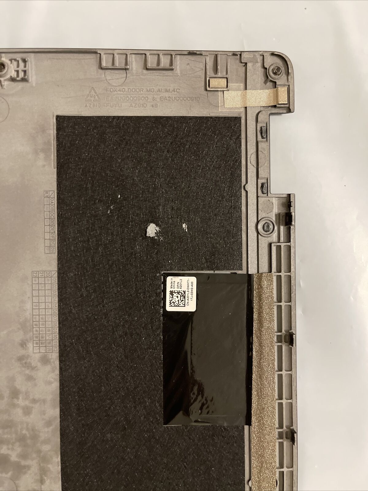 Genuine Dell Latitude 7410 laptop Bottom Base Cover Assembly  V987T 0V987T C1