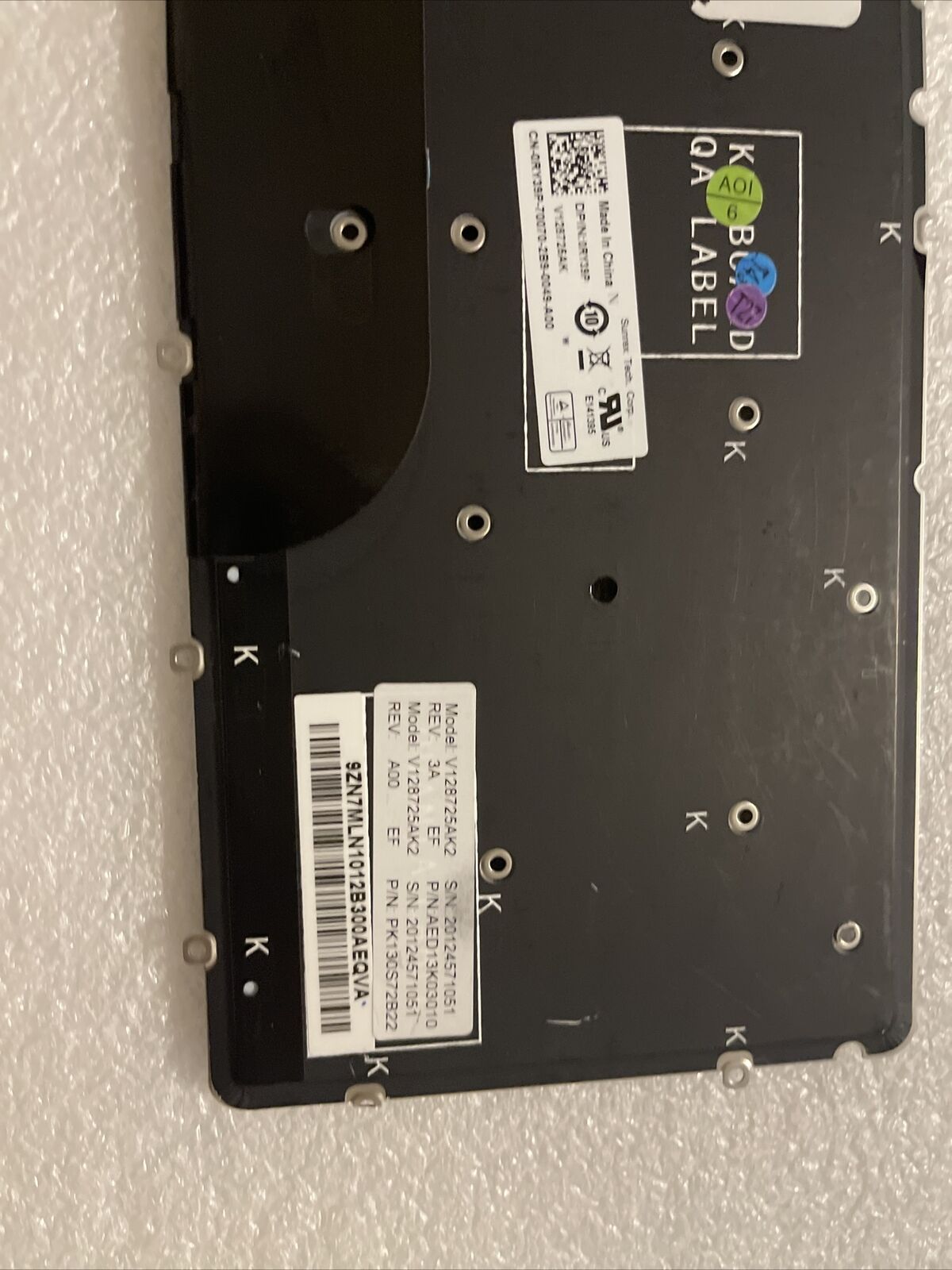 Dell XPS 13 L321X L322X 12 9Q23 9Q33 Canadian French backlit keyboard RY39P B1