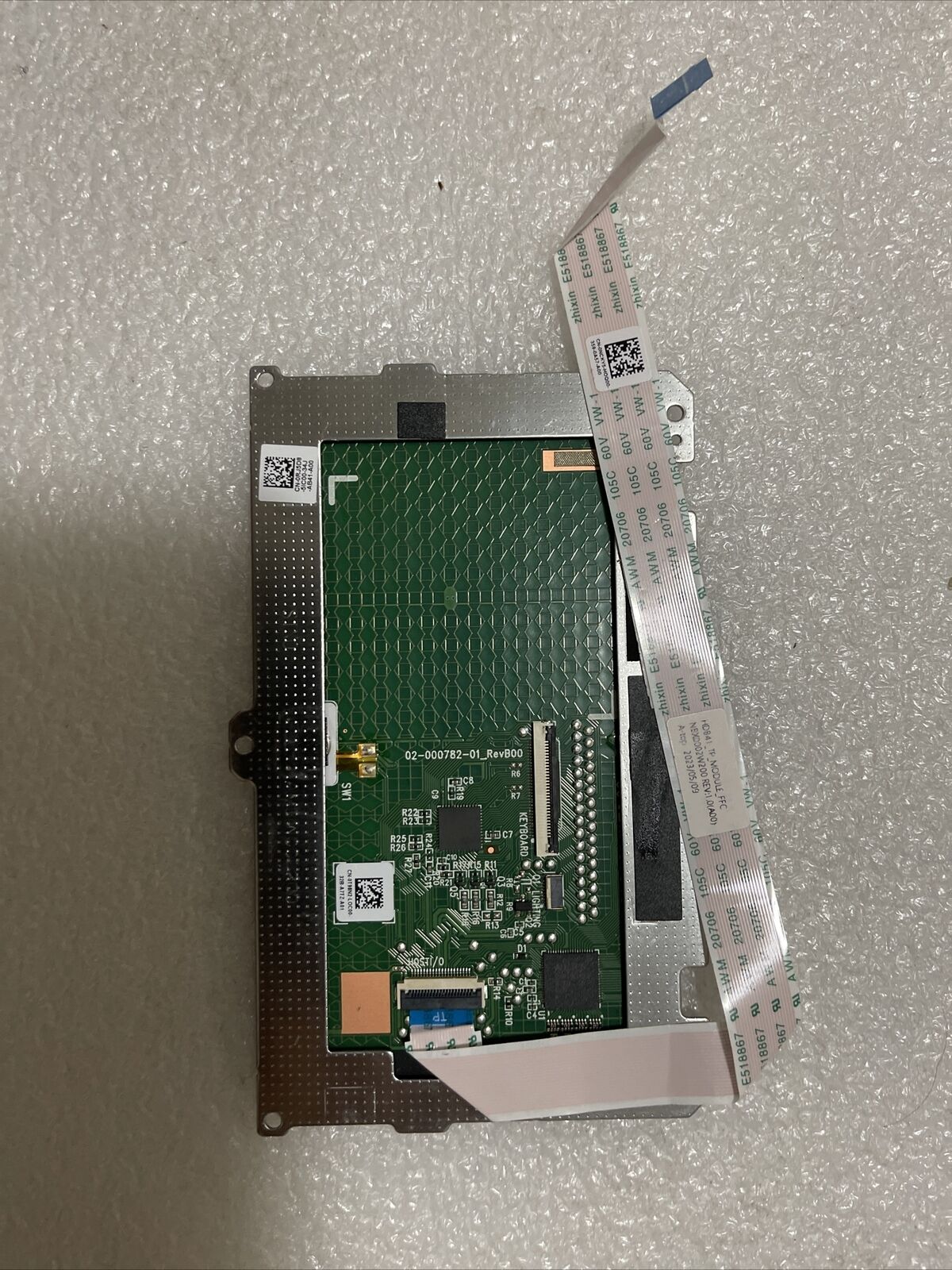 Genuine Dell Latitude 5420 7420 Laptop Touchpad W Cable Silver GX9KN T98N2 S1 T1