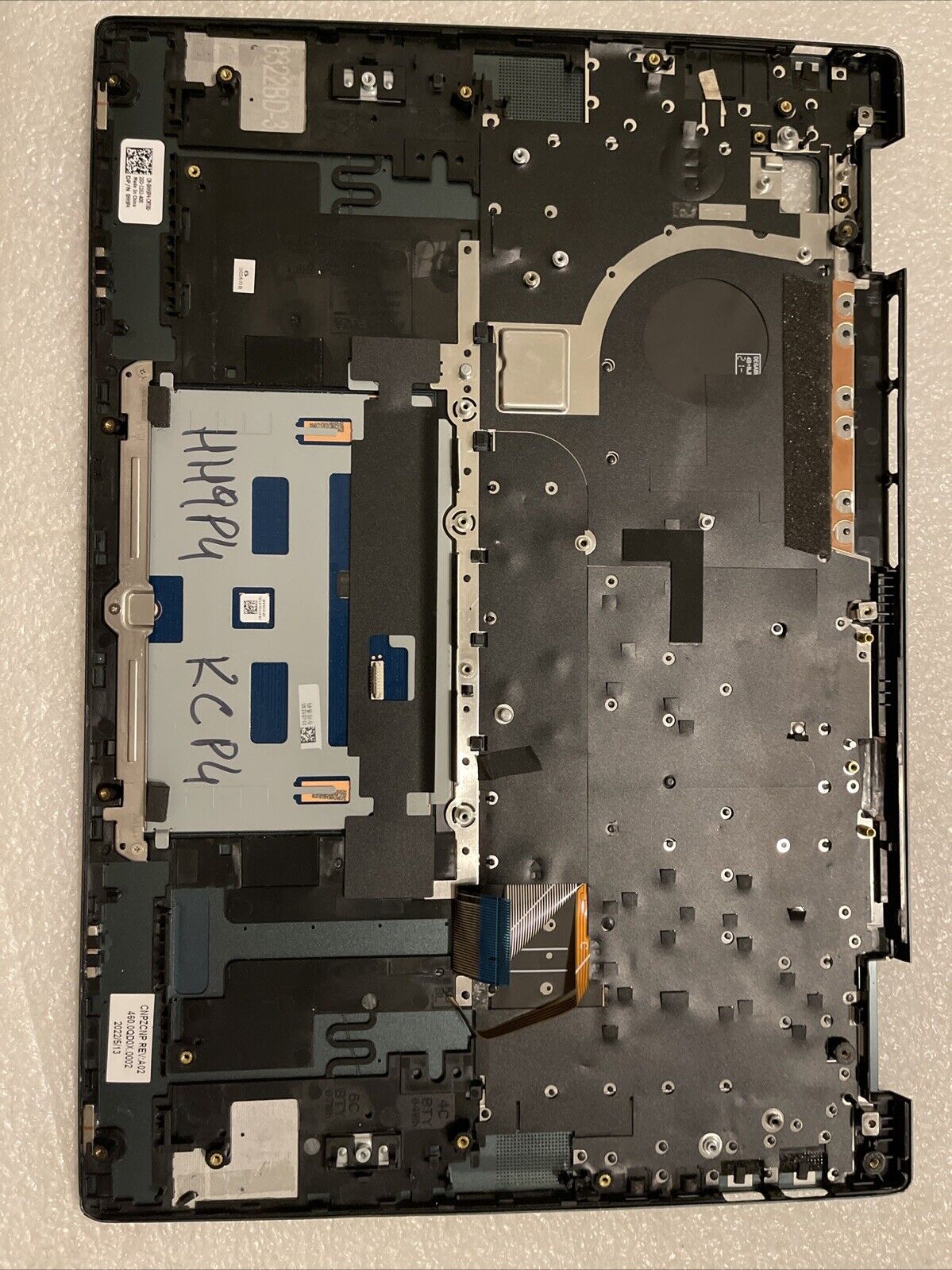 DELL INSPIRON 7620 2-IN-1 PALMREST BACKLIT KEYBOARD TOUCHPAD 0HH9P4 HH9P4 KC P4