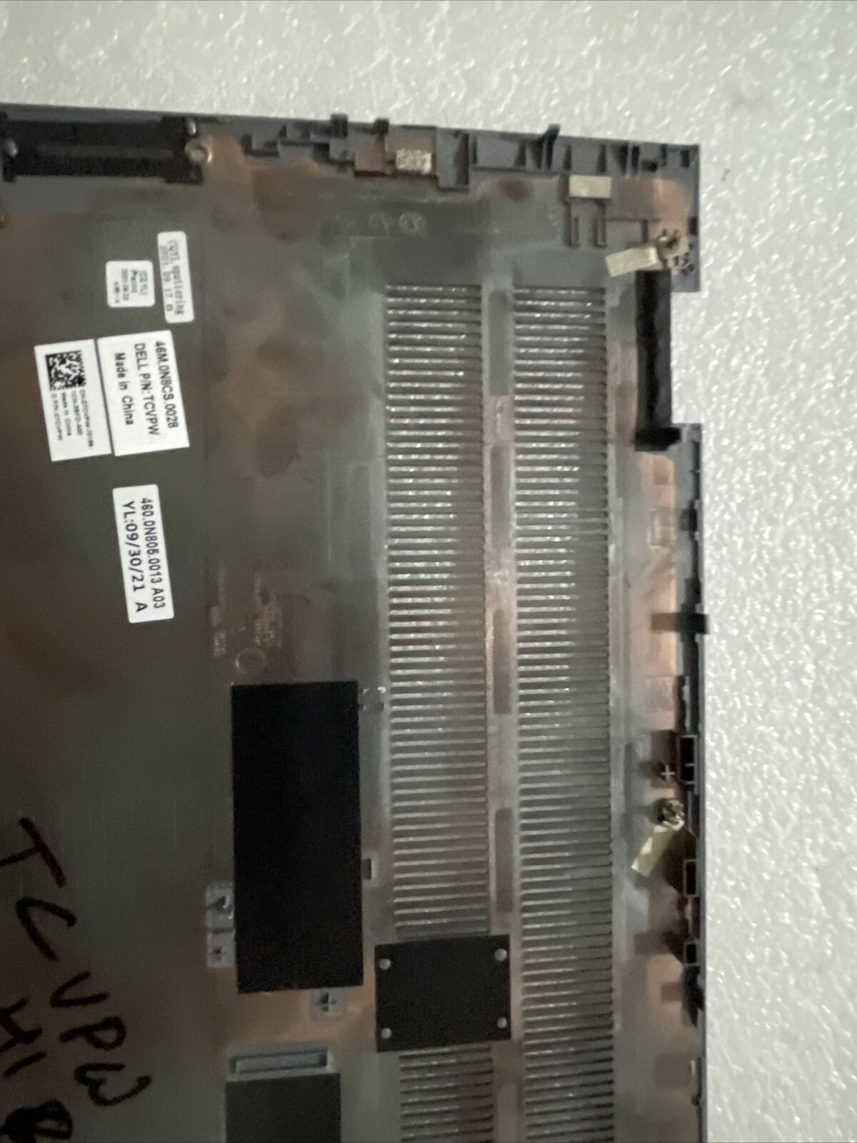OEM Genuine Dell Inspiron 14 5410 14" Bottom Case Base Cover TCVPW 0TCVPW 156