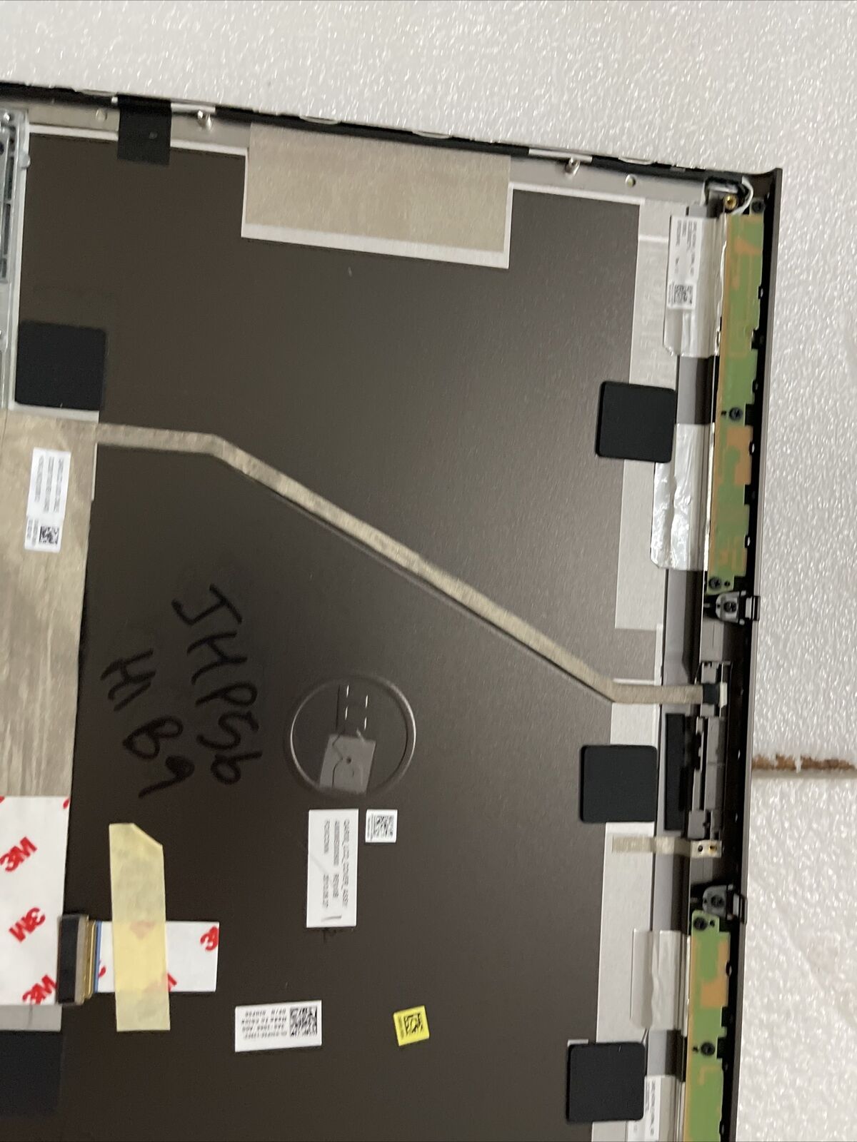 New Dell Precision M4700 HD+ Lcd Back Cover Lid w/ Hinges - JHP56 0JHP56 H1 B9