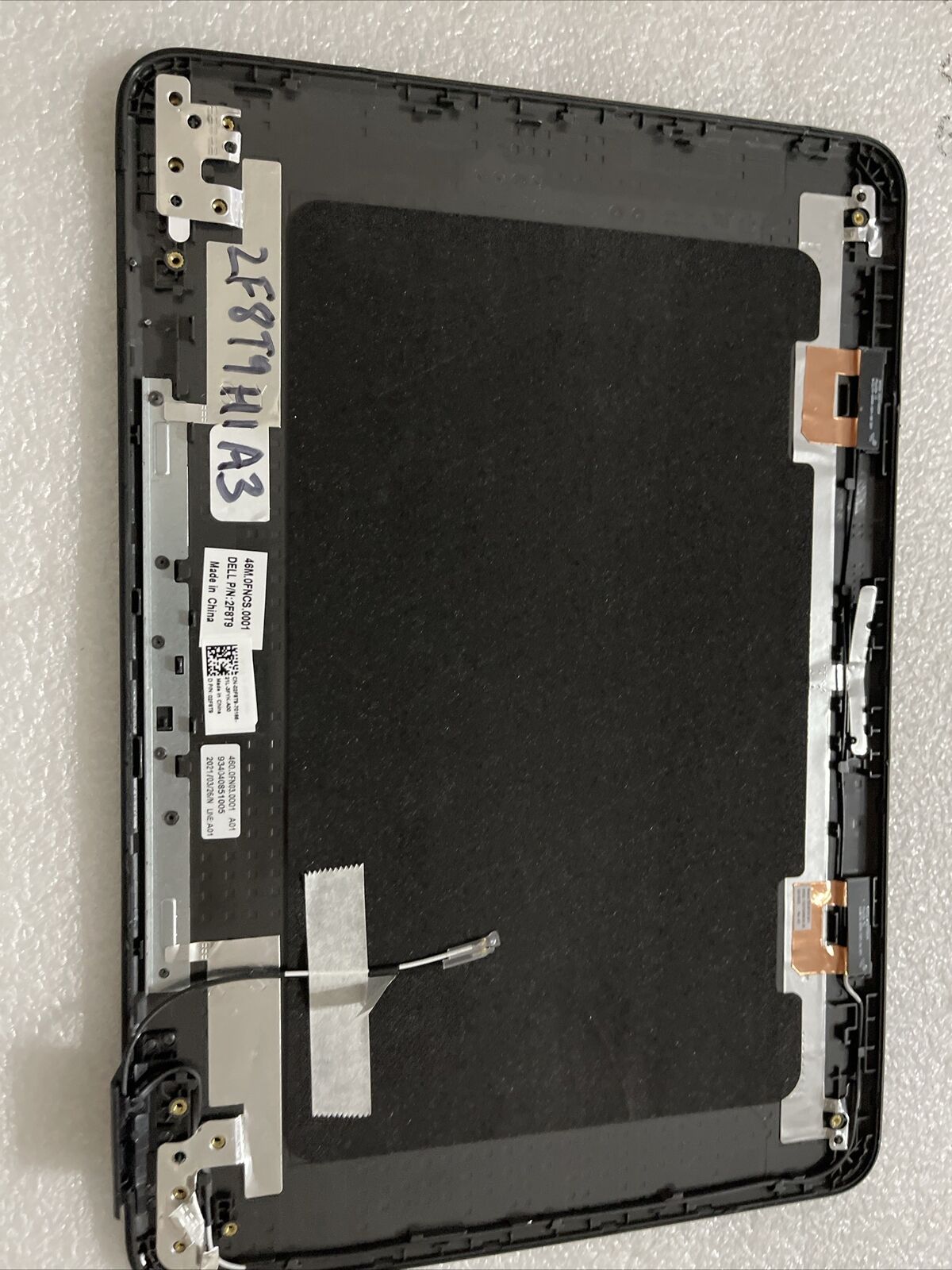 GENUINE DELL LATITUDE 3300 LCD BACK COVER 2F8T9 H1 A3 Missing Hinge cover
