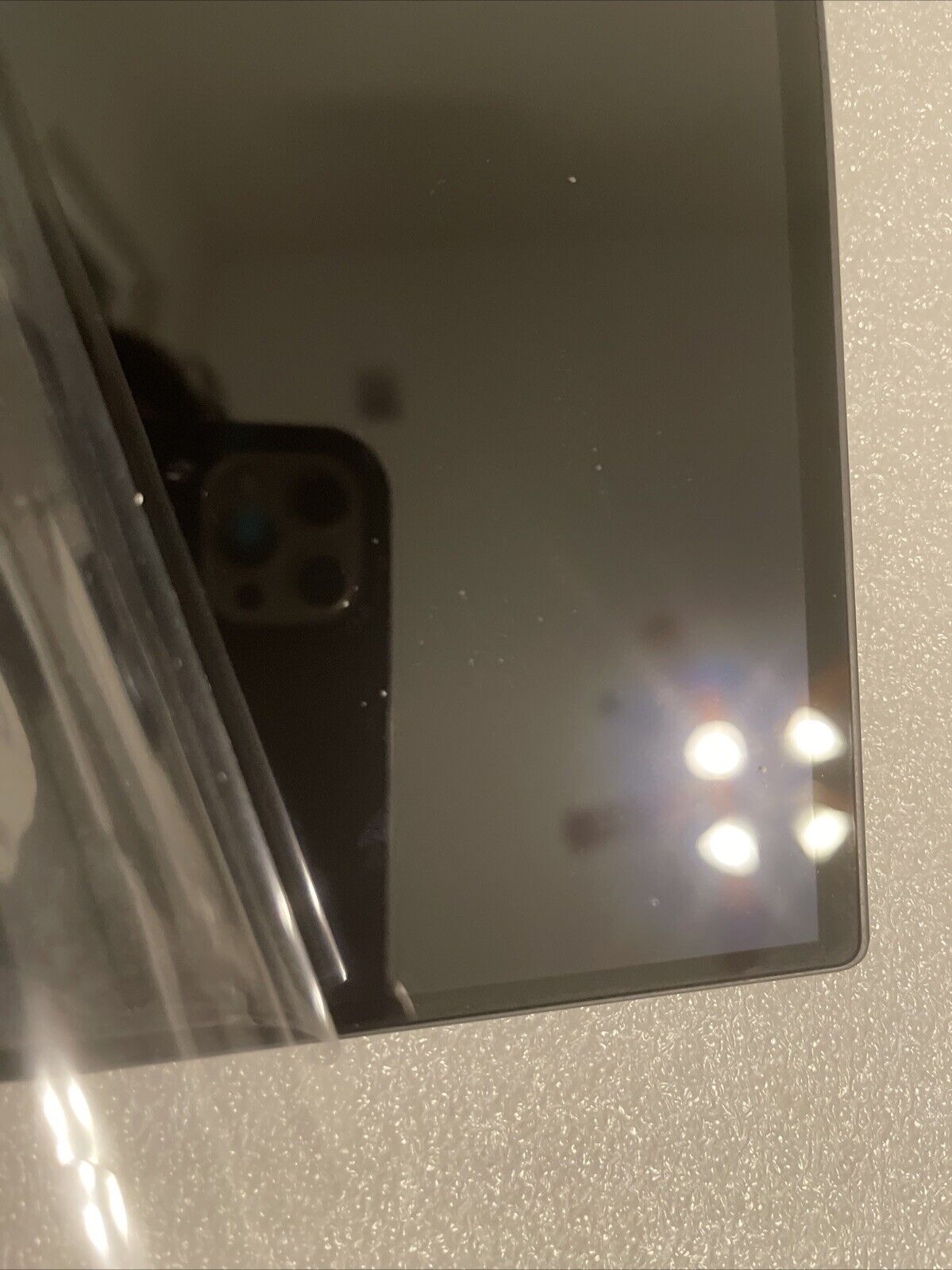 Dell XPS 9370 9380 FHD LCD Silver TOUCH Screen 291GW J5W3W LJJ2 Dented Corner