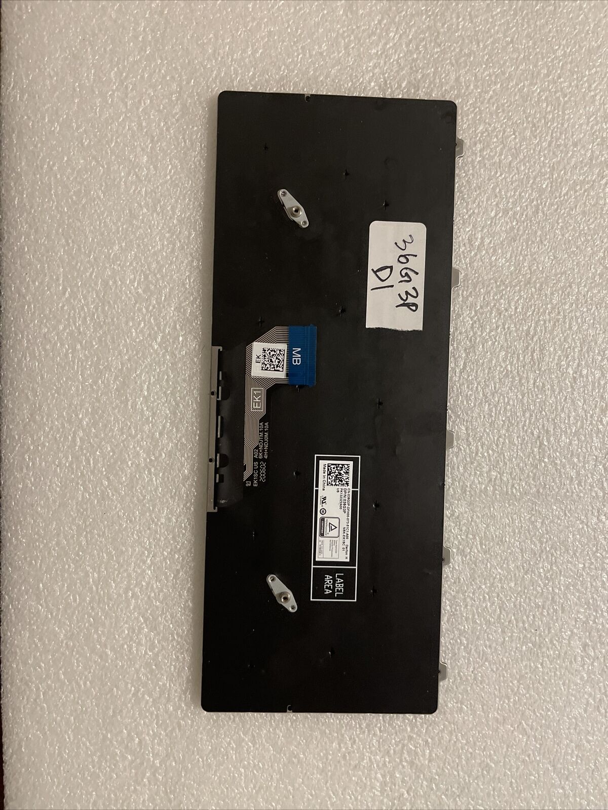 OEM DELL Latitude 3180 3189 3190 3380 Laptop US ENGLISH Keyboard 36G3P 036G3P D1