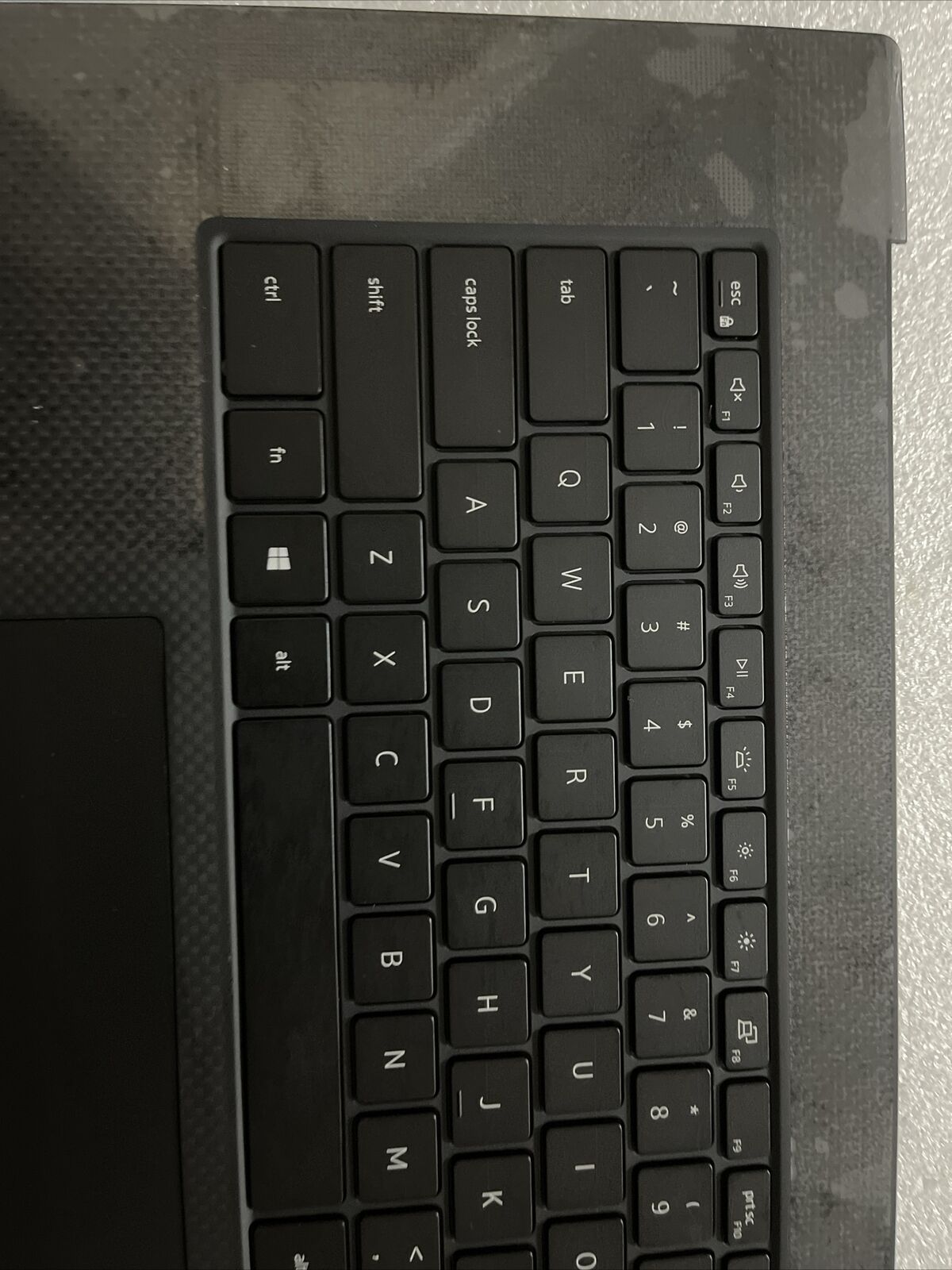 Dell XPS 9720 Touchpad Palmrest Backlit US English Keyboard  0FWJ2 NH D5