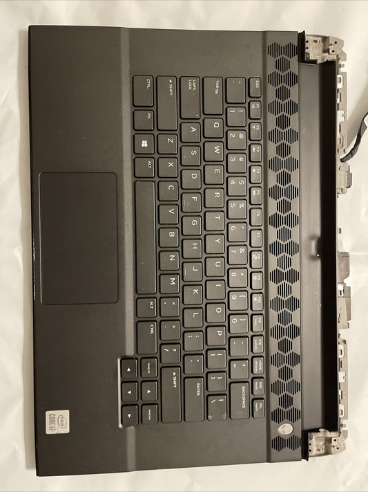 Dell Alienware M15 R3 Laptop Palmrest Backlit US Keyboard Speakers 03DYGJ H1P1