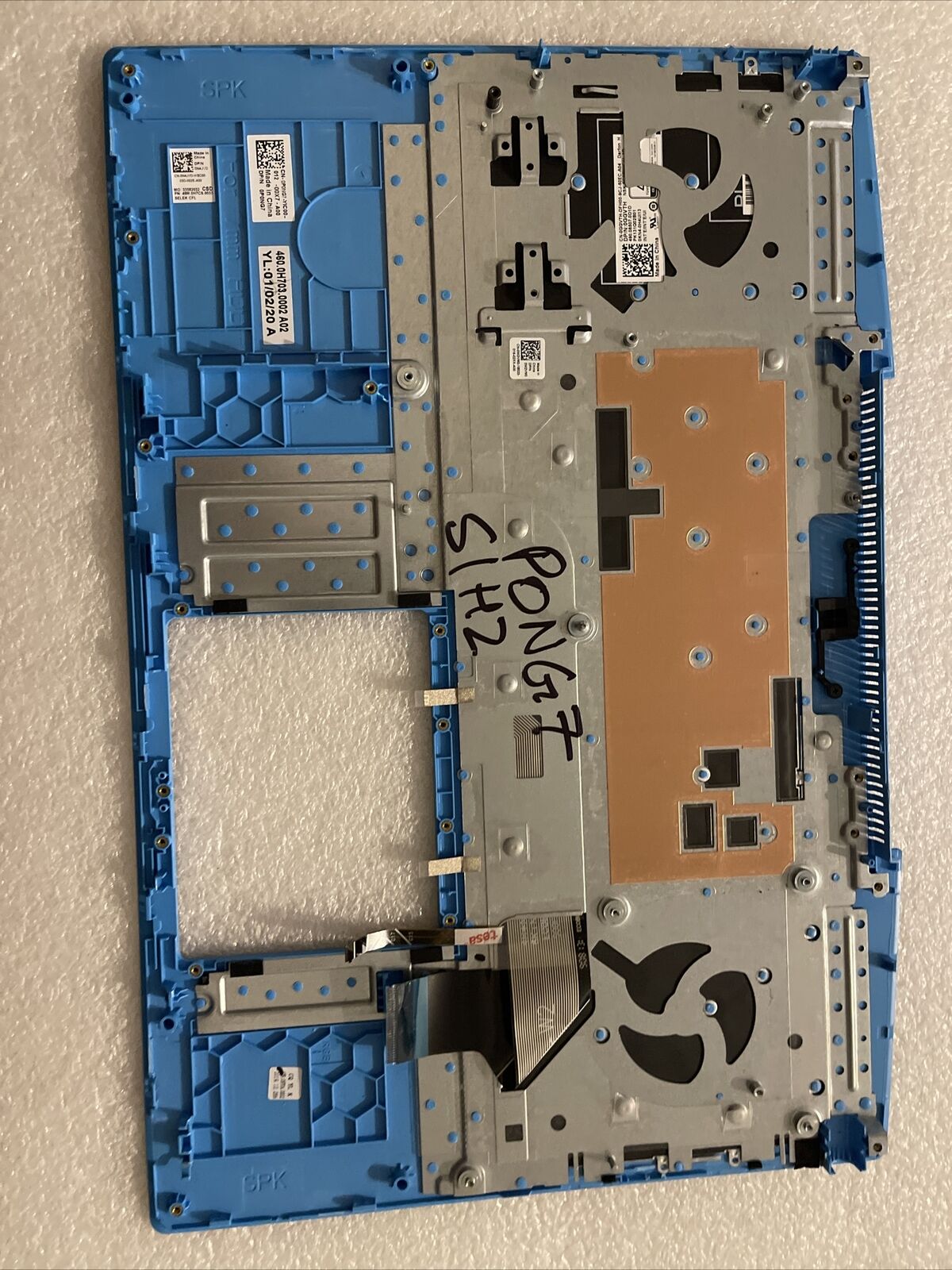 OEM Dell G Series G3 3590 Laptop Palmrest US/EN Keyboard N4JVD P0NG7 S1 H2