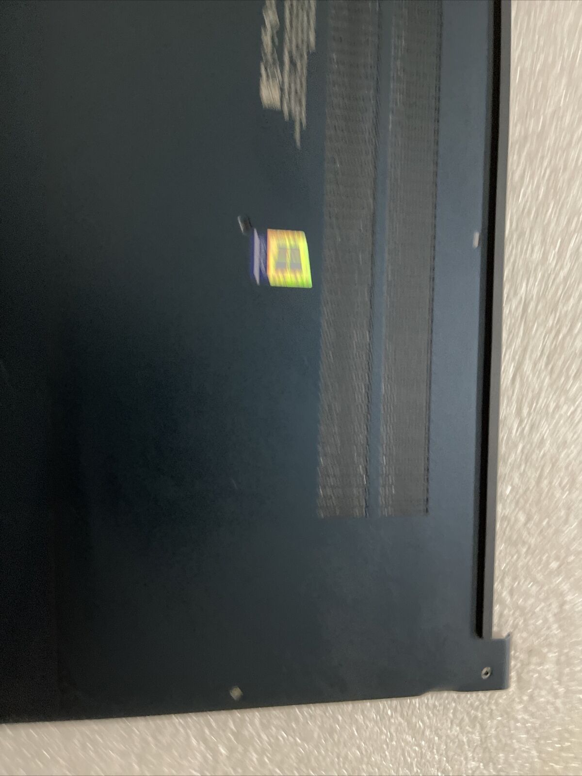 Oem Lenovo Yoga 730-15IWL 81JS Bottom Base Cover Blue AM27G000DA0R 5CB0U65239 N1